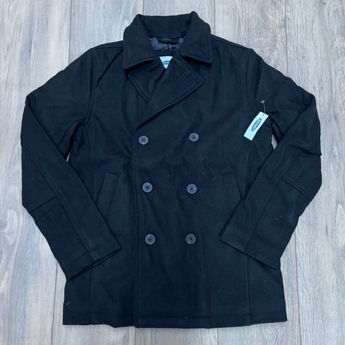 Old navy wool blend pea - wool,